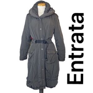 🌷ENTRATA🌷 Designer Long Button Coat & Waist Belt​​